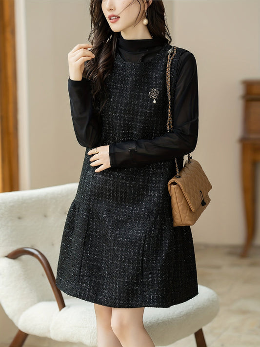 Elegant Gilet Dress Women – Chic Sleeveless Casual Style