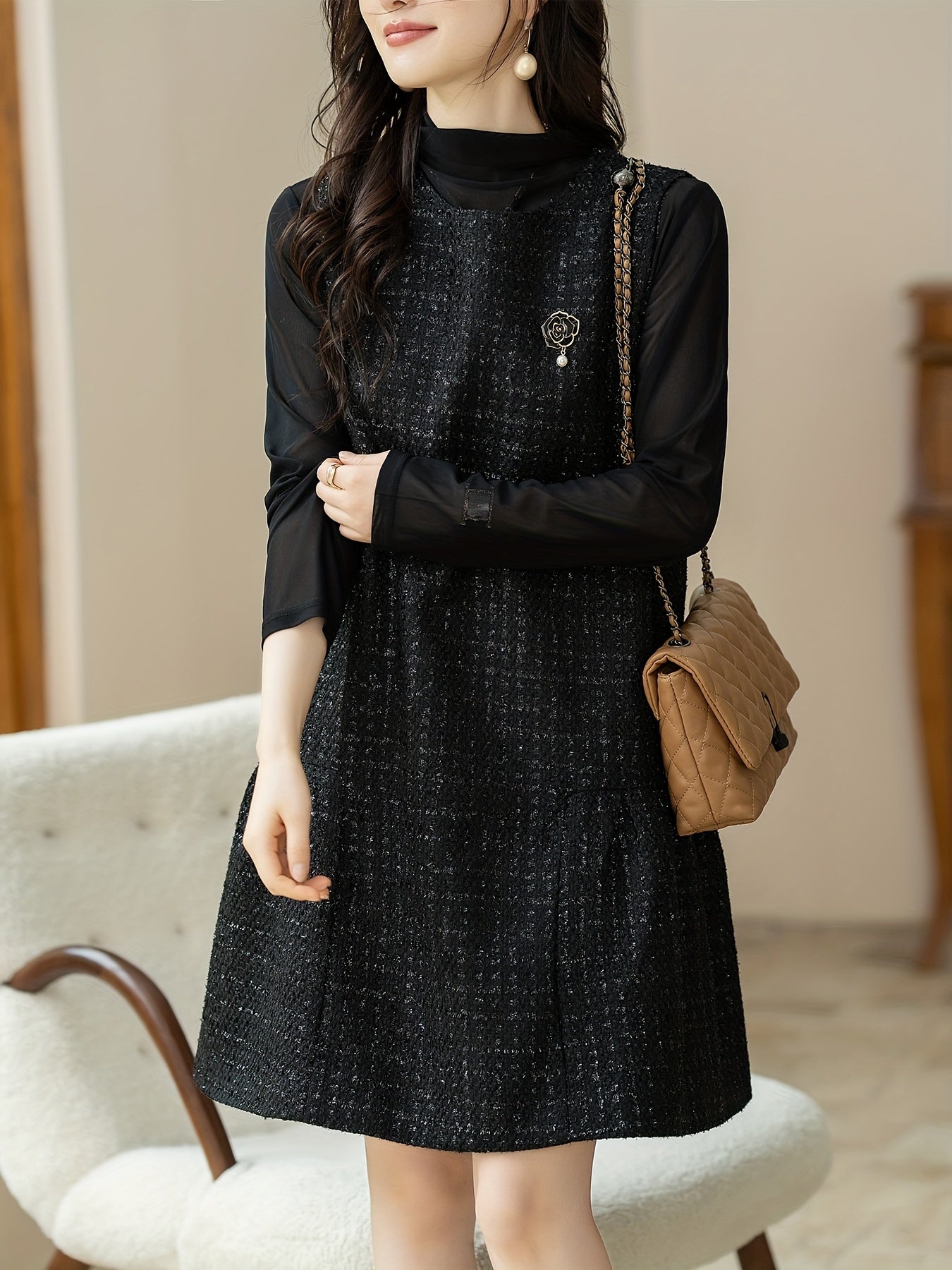 Elegant Gilet Dress Women – Chic Sleeveless Casual Style