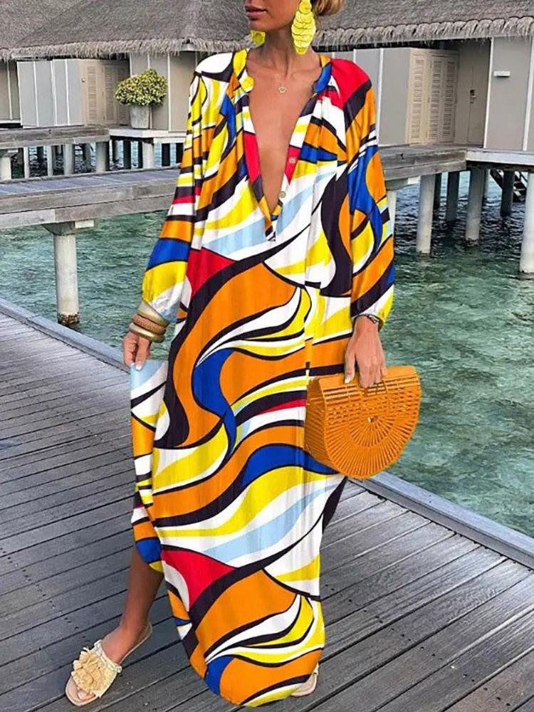 Boho Dress Women – Elegant Comfortable Maxi for All Occasions