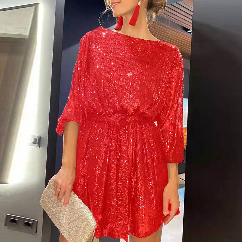 Mini Party Dress Women – Trendy Casual Dress for Special Occasions