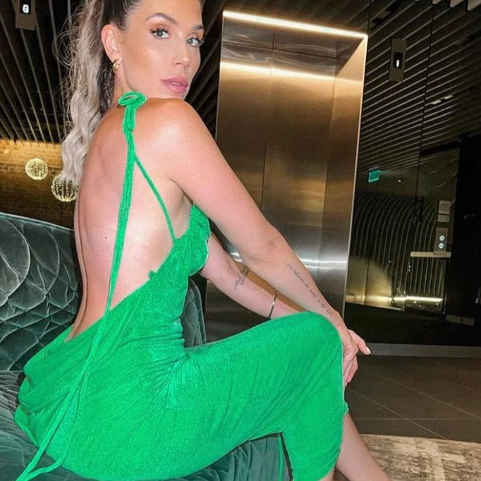 Backless Maxi Dress