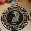 Leopard Print Round Carpet for Stylish Home Decor and Office Use