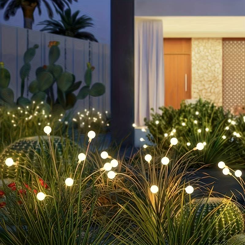 Solar Garden Lights - Battery-Efficient, Wireless Outdoor Lighting for Home