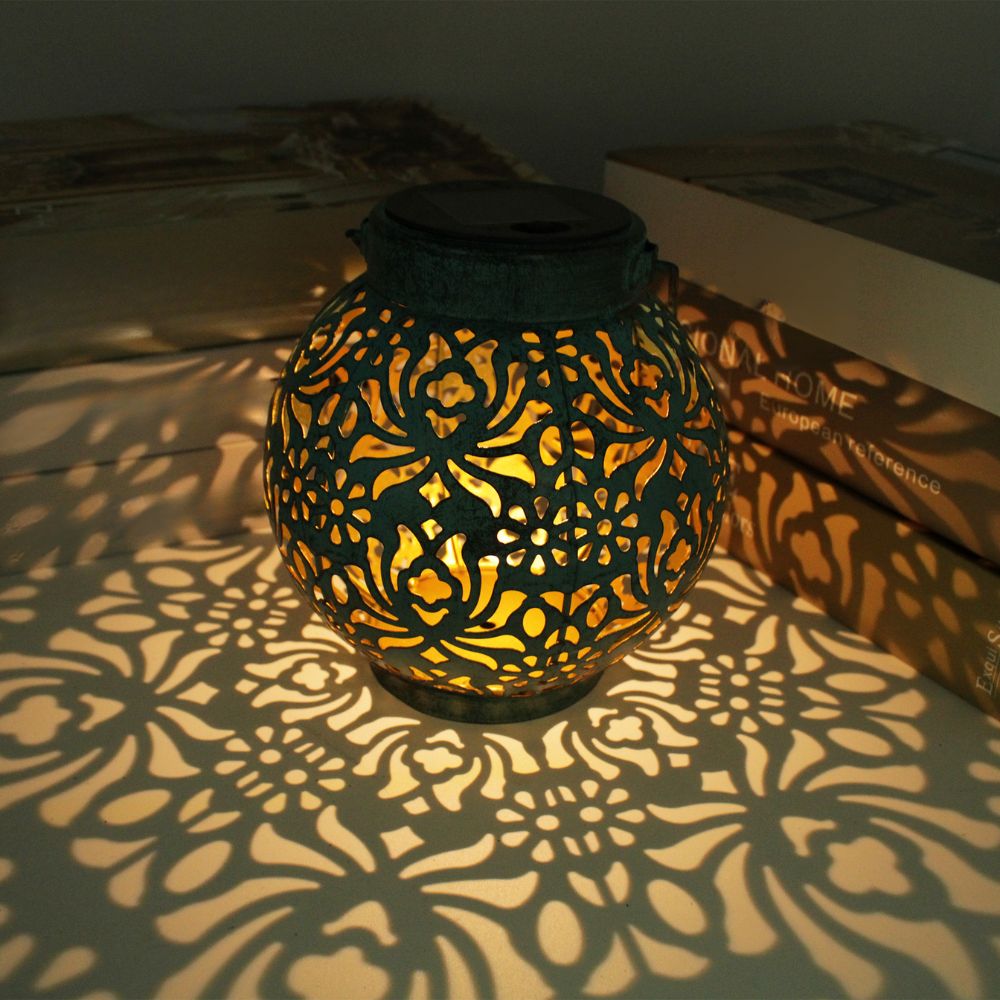 Solar-Powered Outdoor Lantern | Stylish, Eco-Friendly Garden Lighting