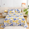 Cotton Fitted Sheet with Print Design for Cozy Home Bedding