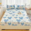 Fitted Sheet with Print for Bedroom Comfort and Style - Soft, Durable Material