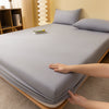 Fitted Sheet in Solid Colours | Soft Elastic Bedding for Home Comfort