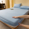 Fitted Sheet in Solid Colours | Soft Elastic Bedding for Home Comfort