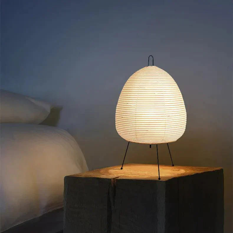 Japanese Rice Paper Floor Lamp for Cozy Home and Office Atmosphere